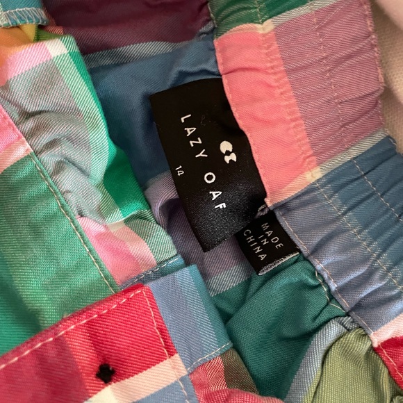 Lazy Oaf Golden Years Check Skirt - Picture 3 of 5